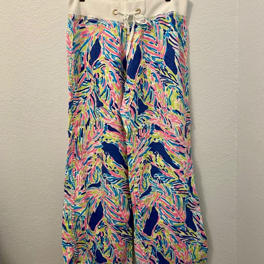 Lilly Pulitzer Beach Pant with Wide Waistband
